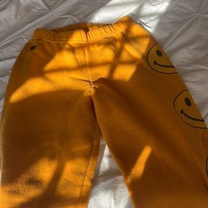 Yellow smiley face aviator nation